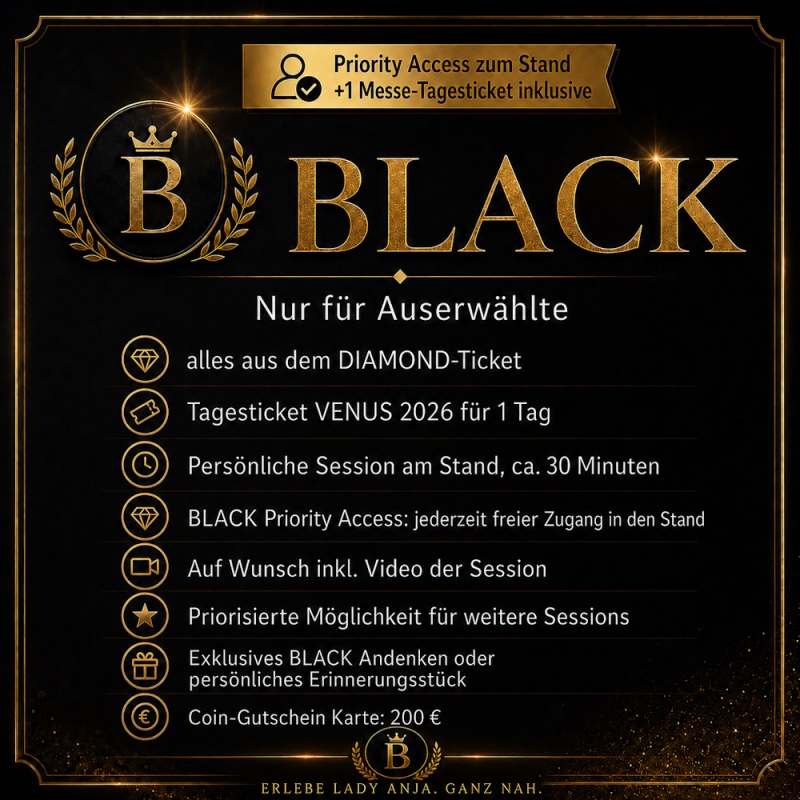 VENUS 2026 BLACK Ticket